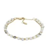 Brățară cu mărgele din lanț Howlite Brățară cu mărgele din lanț Howlite