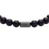 Brățară cu mărgele Galaxy Beads Navy Reconstructed Sandstone