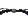 Brățară cu mărgele Galaxy Beads Navy Reconstructed Sandstone