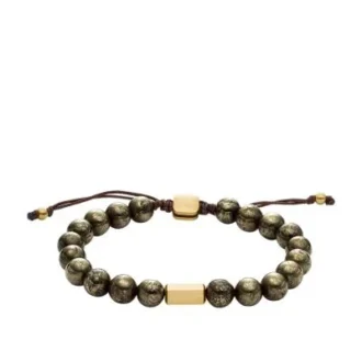 Brățară Galaxy Beads cu mărgele de pirite gri