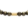 Brățară Galaxy Beads cu mărgele de pirite gri