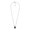 Carraway Colier cu pandantiv din agat negru Carraway Colier cu pandantiv din agat negru