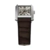 Ceas automat Carraway din piele croco maro