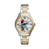 Ceas clasic Disney Minnie Mouse x Fossil, ediție specială