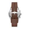 Ceas cronograf Sport Tourer din piele maro