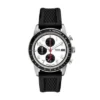 Ceas cronograf Sport Tourer din silicon negru
