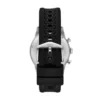Ceas cronograf Sport Tourer din silicon negru