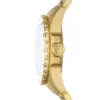 Ceas Fossil Blue Dive cu trei ace din oțel inoxidabil auriu Ceas Fossil Blue Dive cu trei ace din oțel inoxidabil auriu