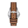 Ceas Fossil Blue Dive cu trei ace și dată, din piele LiteHide™ de culoare maro deschis Ceas Fossil Blue Dive cu trei ace și dată, din piele LiteHide™ de culoare maro deschis