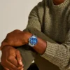 Ceas Fossil Blue GMT din oțel inoxidabil Ceas Fossil Blue GMT din oțel inoxidabil