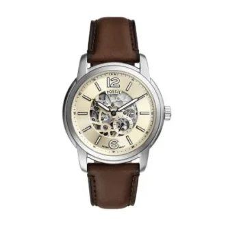 Ceas Fossil Heritage Automatic din piele maro