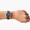 Ceas Grant Chronograph din piele bleumarin Ceas Grant Chronograph din piele bleumarin