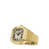 Ceas Harlow Watch Ring Ceas din oțel inoxidabil auriu cu două ace