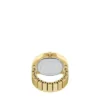 Ceas Harlow Watch Ring Ceas din oțel inoxidabil auriu cu două ace