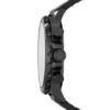 Ceas Nate Chronograph din piele neagră Ceas Nate Chronograph din piele neagră