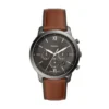 Ceas Neutra Chronograph din piele chihlimbarie