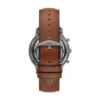 Ceas Neutra Chronograph din piele chihlimbarie