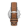 Ceas Neutra Chronograph din piele LiteHide™ de culoare maro deschis