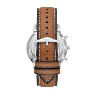Ceas Neutra Chronograph din piele LiteHide™ de culoare maro deschis