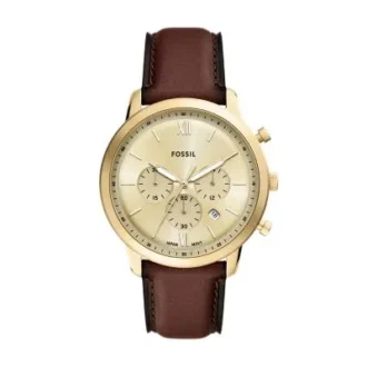 Ceas Neutra Chronograph din piele maro