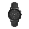 Ceas Neutra Chronograph din piele neagră Ceas Neutra Chronograph din piele neagră