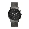 Ceas Neutra Chronograph Smoke din oțel inoxidabil cu brățară din plasă Ceas Neutra Chronograph Smoke din oțel inoxidabil cu brățară din plasă