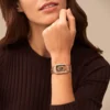 Ceas Raquel cu trei ace și dată, din oțel inoxidabil auriu roz Ceas Raquel cu trei ace și dată, din oțel inoxidabil auriu roz