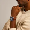 Ceas Townsman 48 mm automat din piele maro deschis