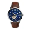 Ceas Townsman automat din piele maro