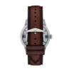 Ceas Townsman automat din piele maro