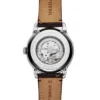 Ceas Townsman automat din piele maro