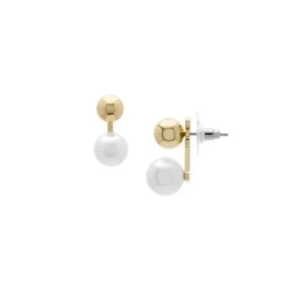 Cercei Bright Baubles cu scoici albe