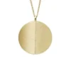 Colecția Harlow Locket Colier cu pandantiv din oțel inoxidabil auriu Colecția Harlow Locket Colier cu pandantiv din oțel inoxidabil auriu
