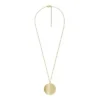 Colecția Harlow Locket Colier cu pandantiv din oțel inoxidabil auriu Colecția Harlow Locket Colier cu pandantiv din oțel inoxidabil auriu