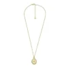 Colecția Sadie Locket Colier cu pandantiv din oțel inoxidabil auriu Colecția Sadie Locket Colier cu pandantiv din oțel inoxidabil auriu