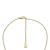 Colecția Sadie Locket Colier cu pandantiv din oțel inoxidabil auriu Colecția Sadie Locket Colier cu pandantiv din oțel inoxidabil auriu