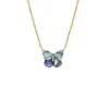 Colier Sutton cu pandantiv multicolor în formă de aripi de fluture din abalone Colier Sutton cu pandantiv multicolor în formă de aripi de fluture din abalone