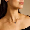 Colier Sutton cu pandantiv multicolor în formă de aripi de fluture din abalone Colier Sutton cu pandantiv multicolor în formă de aripi de fluture din abalone