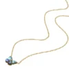 Colier Sutton cu pandantiv multicolor în formă de aripi de fluture din abalone Colier Sutton cu pandantiv multicolor în formă de aripi de fluture din abalone