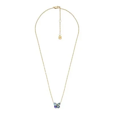 Colier Sutton cu pandantiv multicolor în formă de aripi de fluture din abalone Colier Sutton cu pandantiv multicolor în formă de aripi de fluture din abalone
