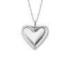 Colier Sutton Legacy Heart din oțel inoxidabil cu pandantiv rotativ Colier Sutton Legacy Heart din oțel inoxidabil cu pandantiv rotativ
