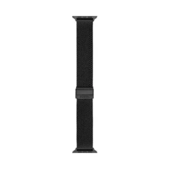 Curea din oțel inoxidabil negru de 42/44/45/46/49 mm pentru Apple Watch®