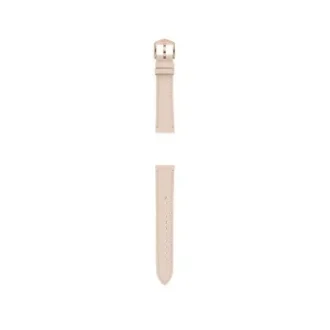 Curea din piele LiteHide™ bej deschis de 18 mm