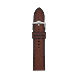 Curea din piele LiteHide™ maro deschis de 24 mm