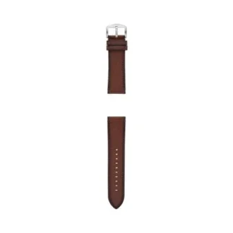 Curea din piele LiteHide™ maro deschis de 24 mm