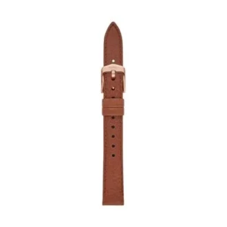 Curea din piele LiteHide™ maro mediu de 14 mm