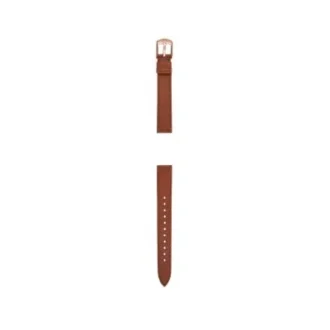 Curea din piele LiteHide™ maro mediu de 14 mm