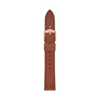 Curea din piele LiteHide™ maro mediu de 16 mm