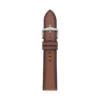 Curea din piele LiteHide™ maro mediu de 22 mm