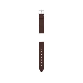 Curea din piele LiteHide™ maro închis de 18 mm